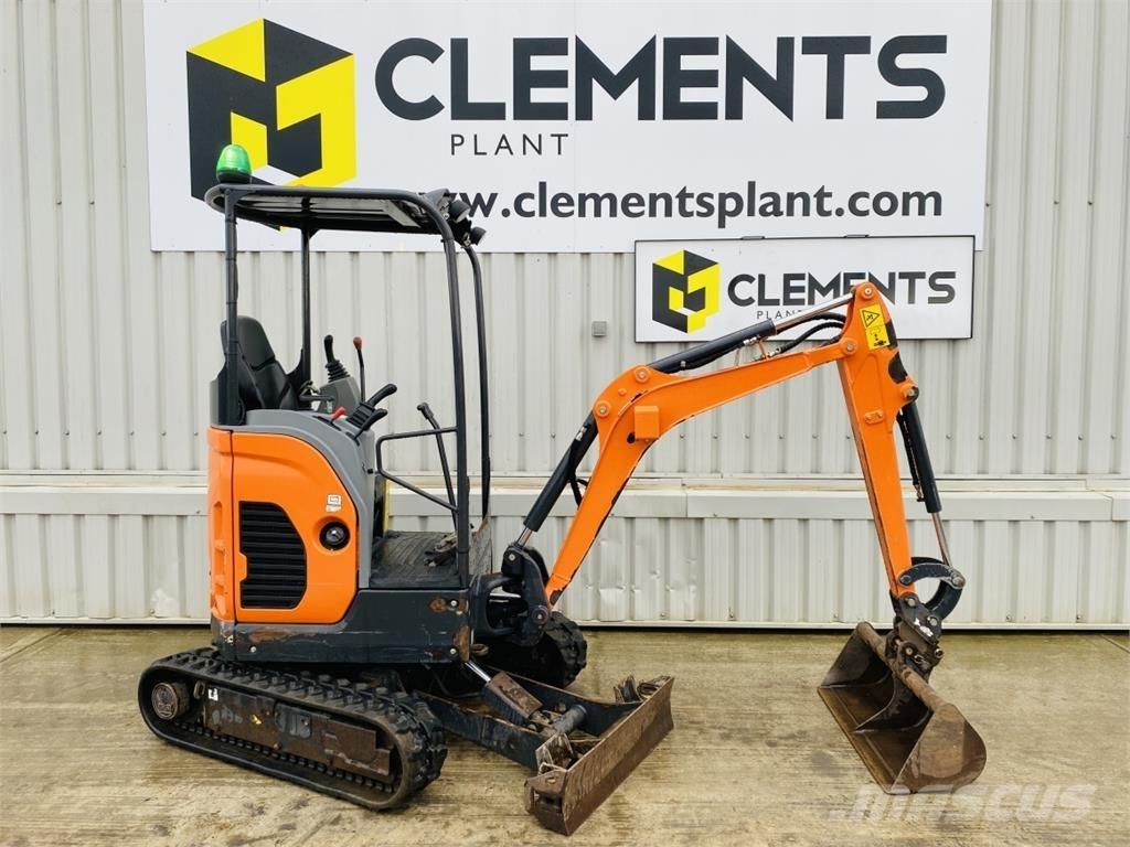 Doosan DX17Z Mini Escavadoras <7t