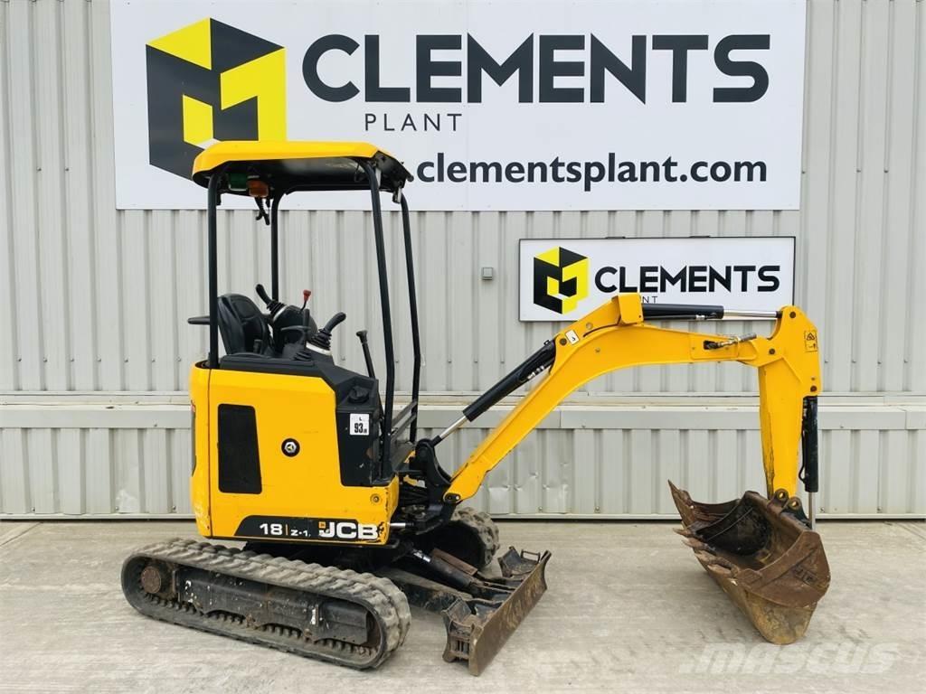 JCB 18Z-1 Mini Escavadoras <7t