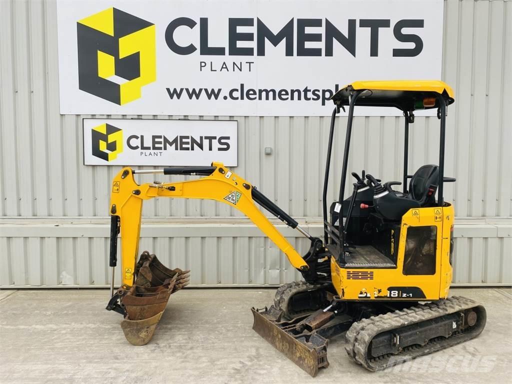 JCB 18Z-1 Mini Escavadoras <7t