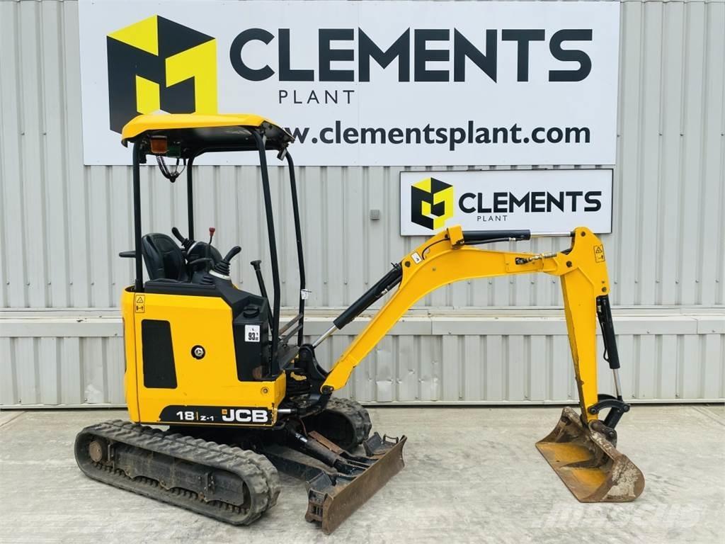 JCB 18Z-1 Mini Escavadoras <7t