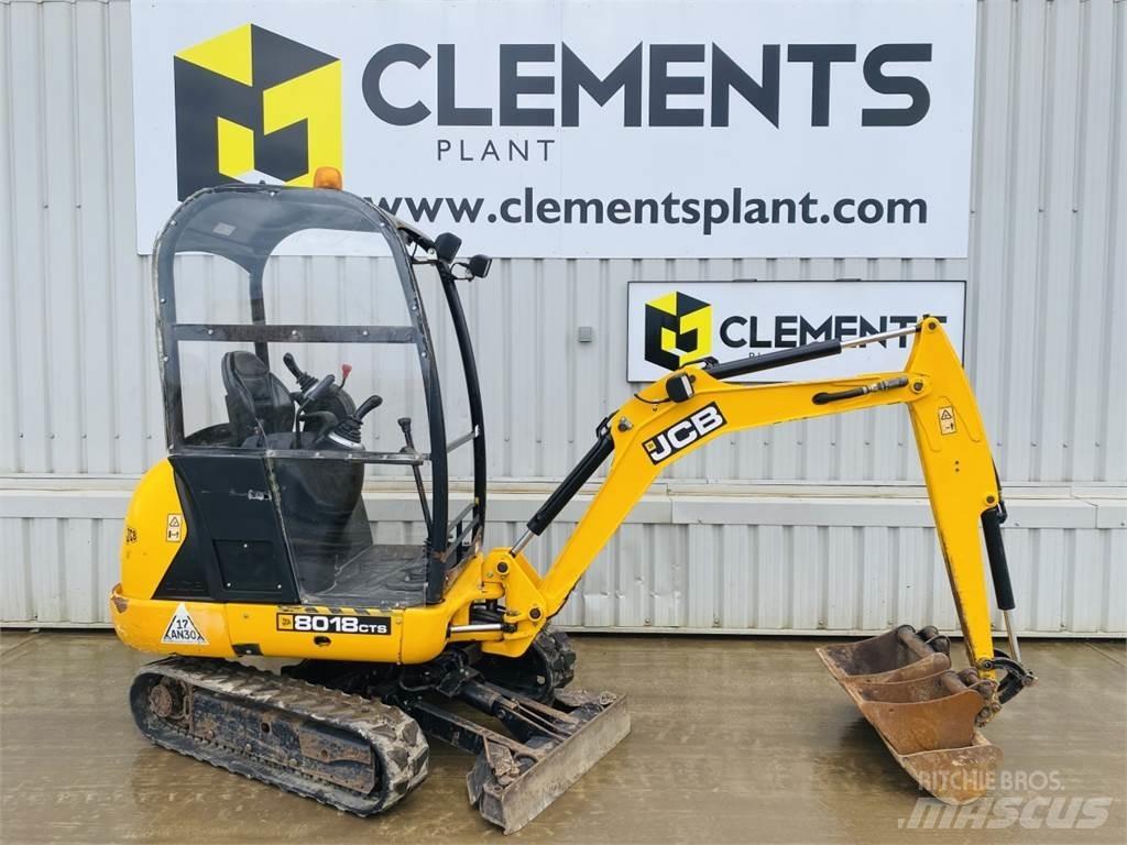 JCB 8018CTS Mini Escavadoras <7t