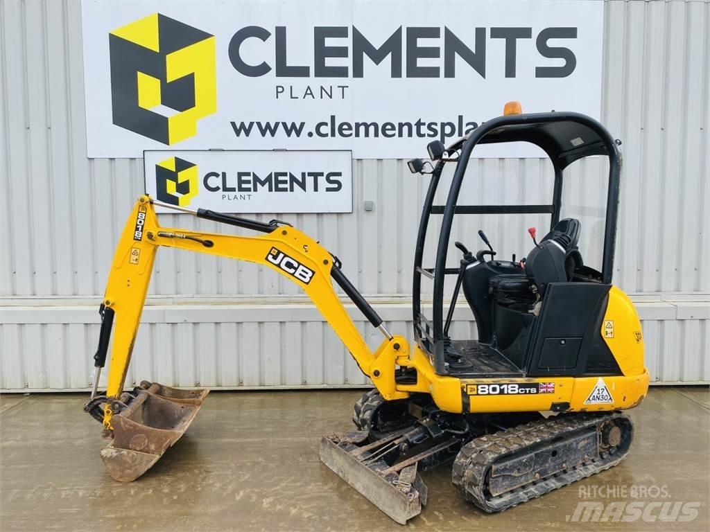 JCB 8018CTS Mini Escavadoras <7t