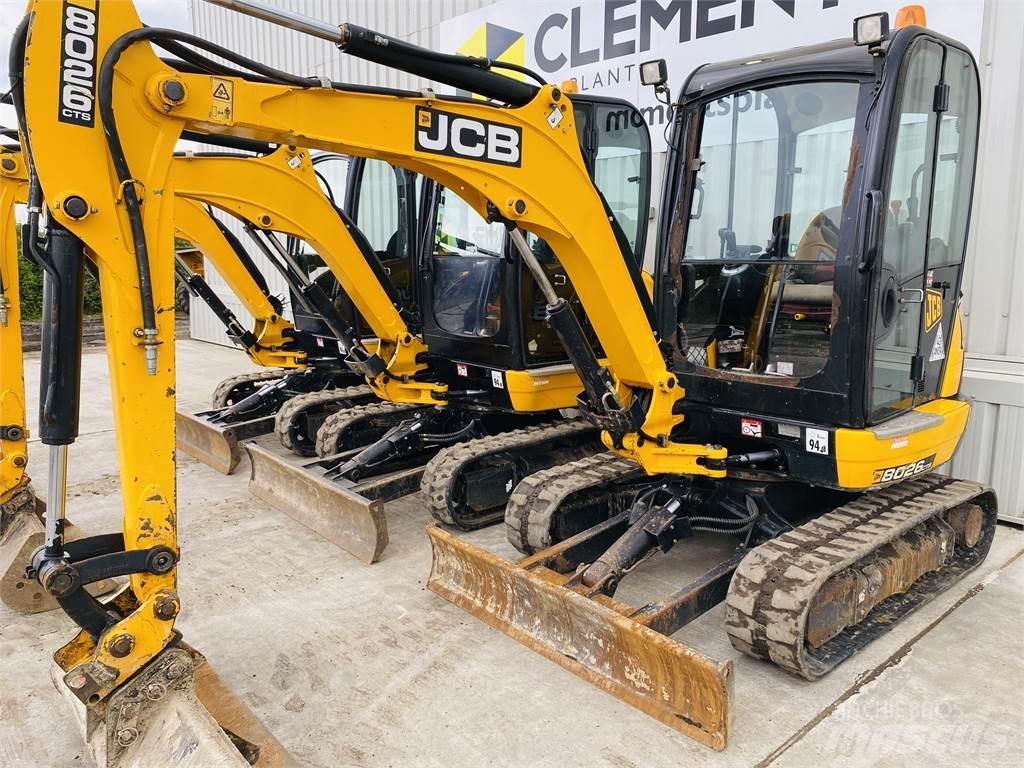 JCB 8026CTS Mini Escavadoras <7t