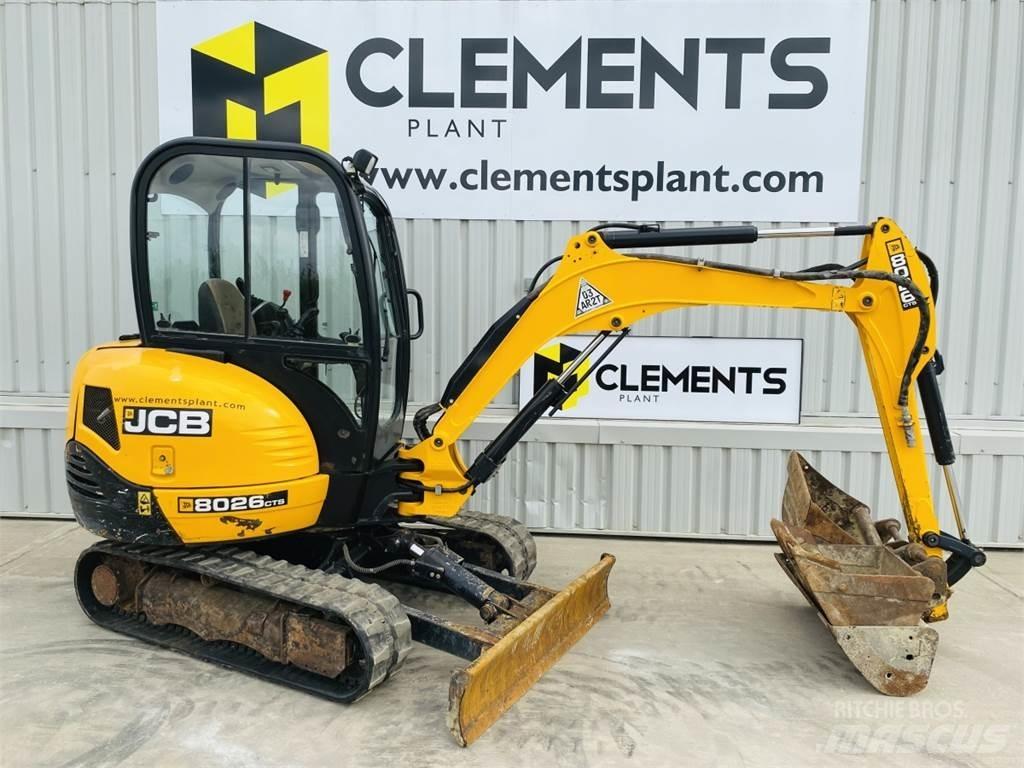 JCB 8026CTS Mini Escavadoras <7t