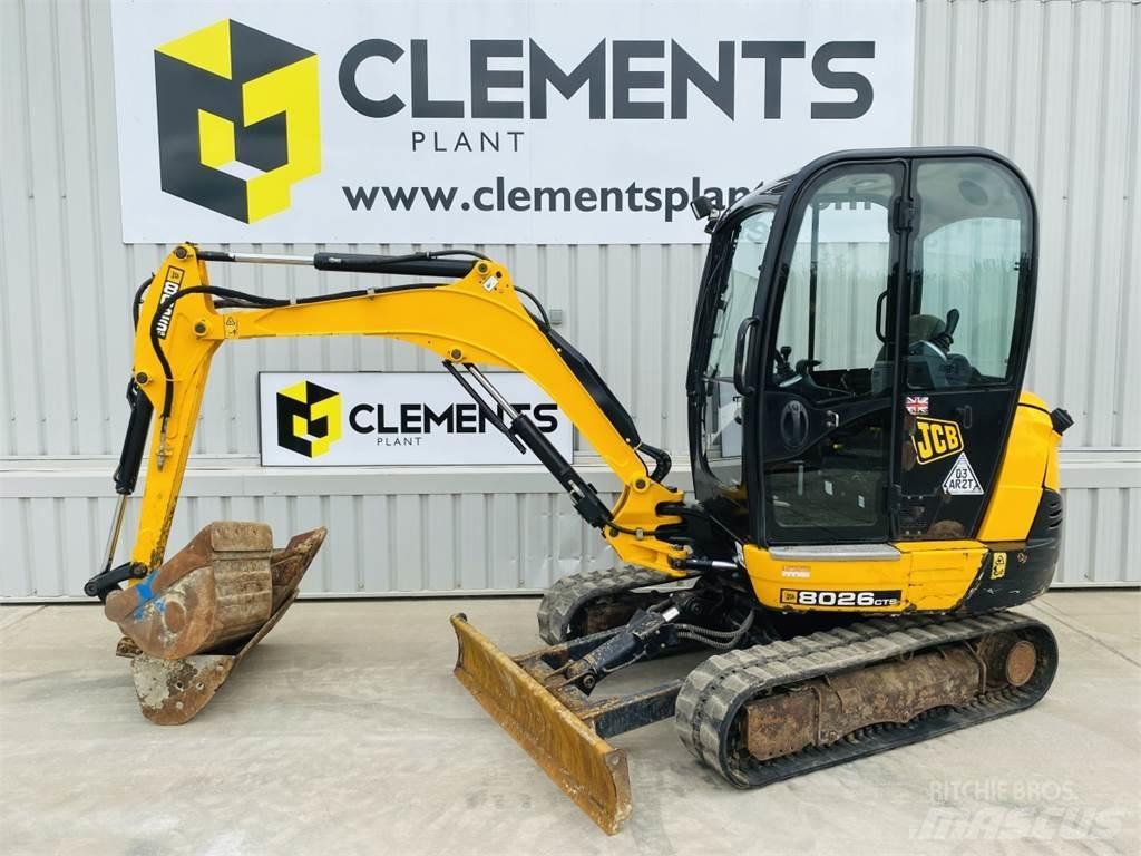 JCB 8026CTS Mini Escavadoras <7t