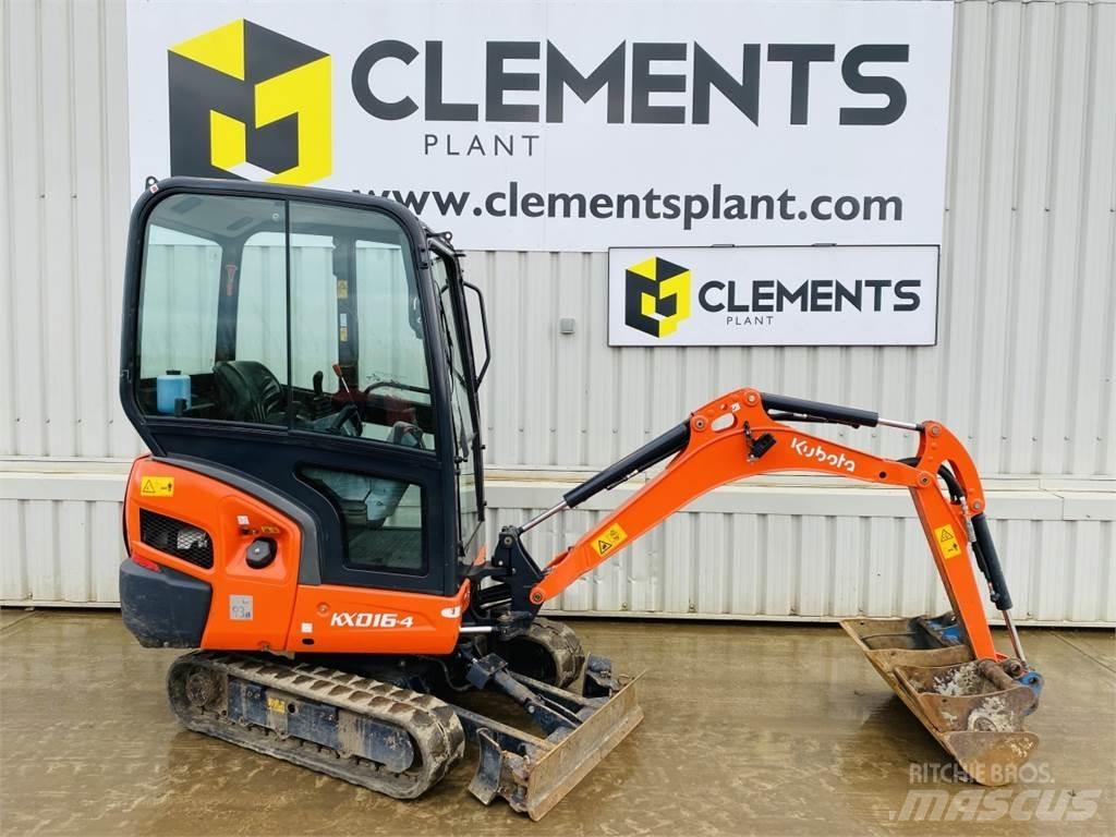 Kubota KX016-4 Mini Escavadoras <7t