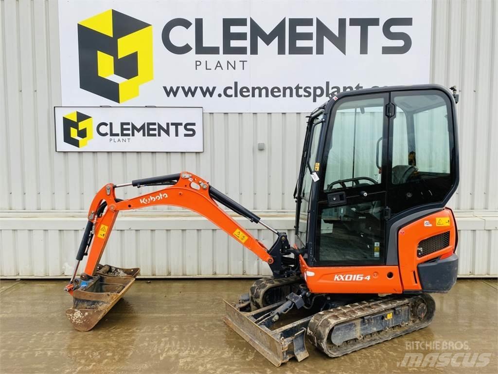 Kubota KX016-4 Mini Escavadoras <7t