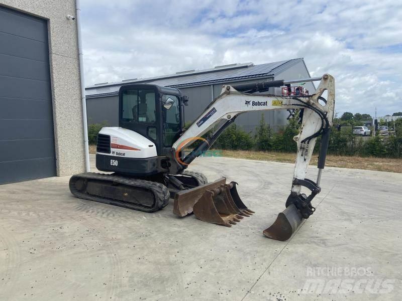 Bobcat E 50 Escavadoras de rodas