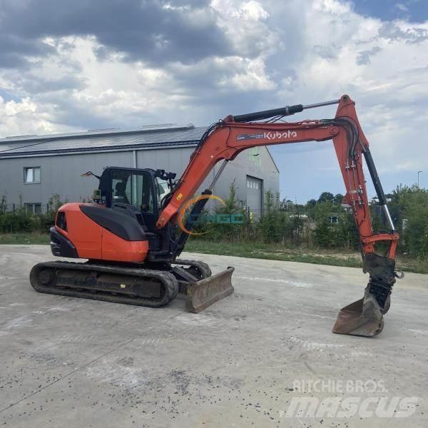 Kubota KX080-4 Escavadoras de rodas