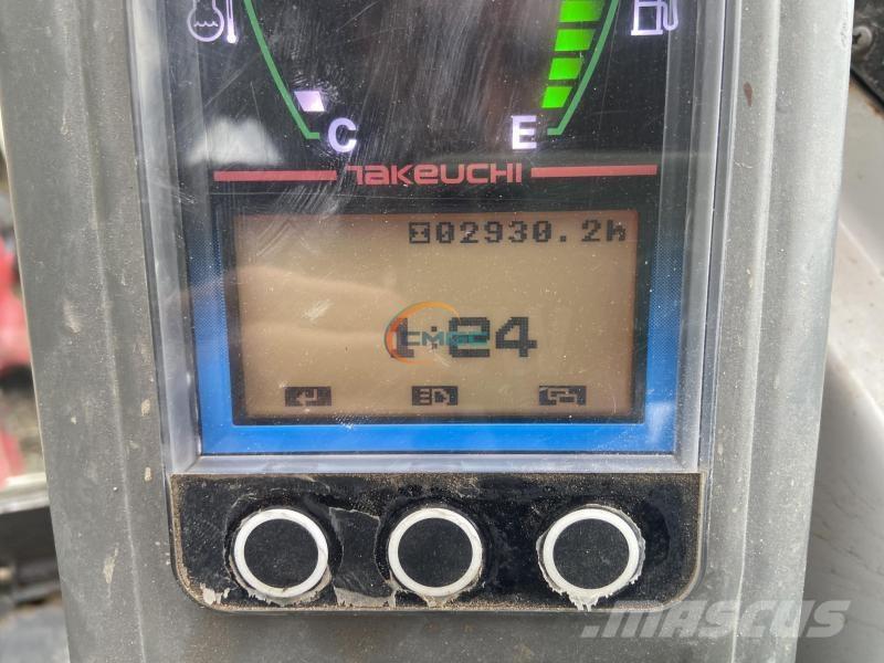 Takeuchi TB216 Escavadoras de rodas