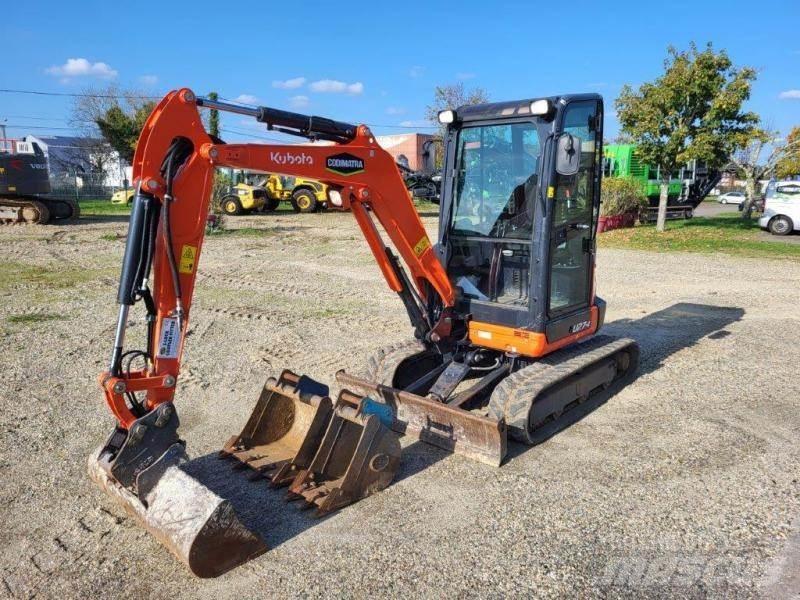 Kubota U27-4 Mini Escavadoras <7t