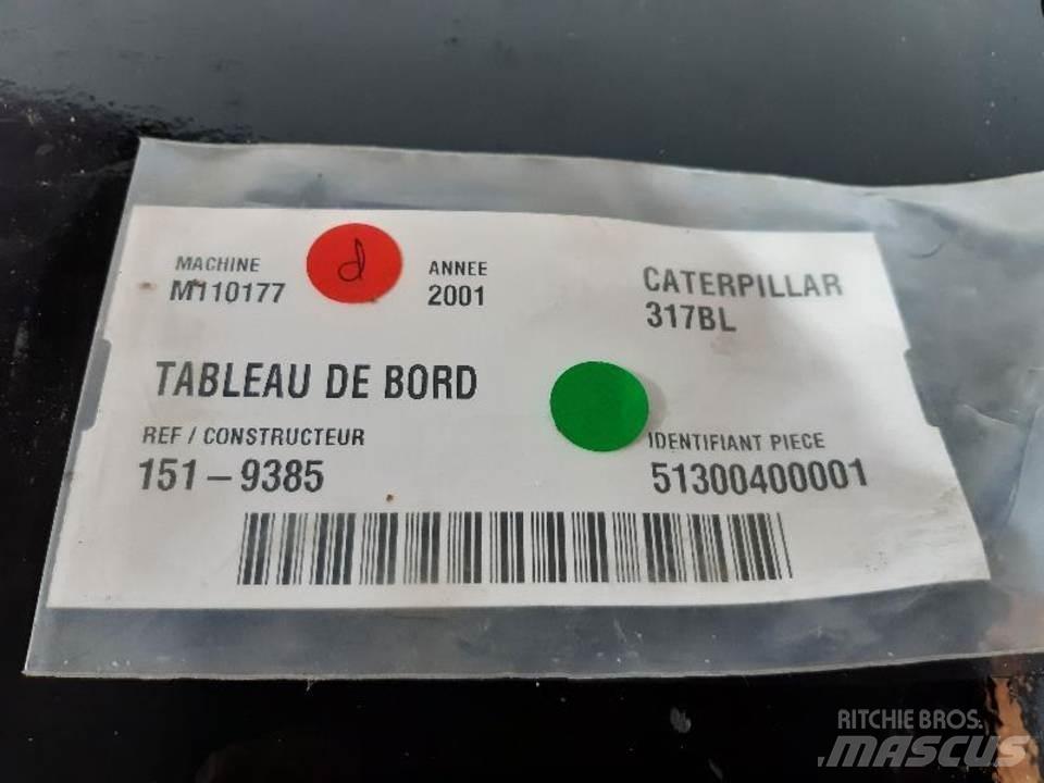 CAT 317BL Cabines e interior máquinas construção