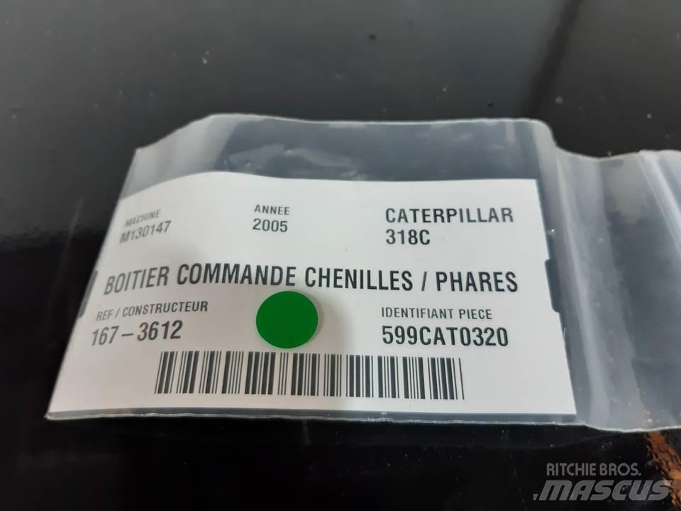 CAT 318C Cabines e interior máquinas construção