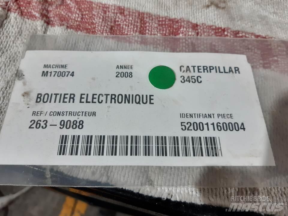 CAT 345C Cabines e interior máquinas construção