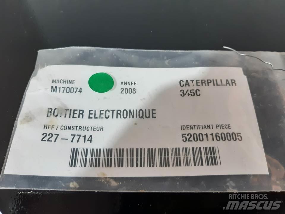 CAT 345C Cabines e interior máquinas construção