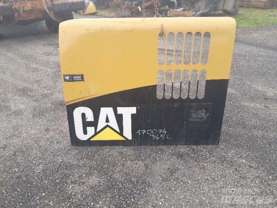 CAT 345C Cabines e interior máquinas construção