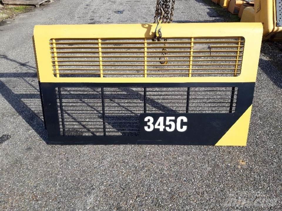 CAT 345C Cabines e interior máquinas construção