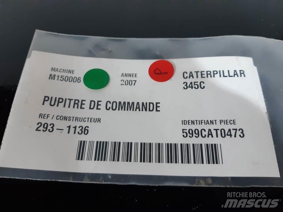CAT 345C Cabines e interior máquinas construção
