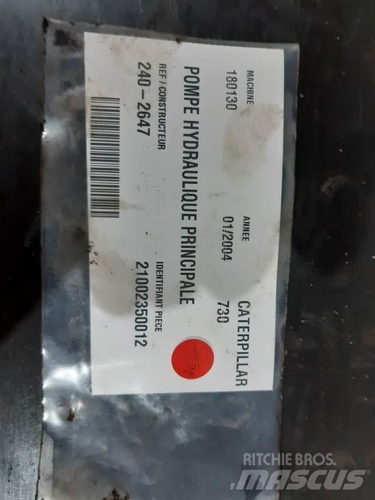 CAT 730 Hidráulica