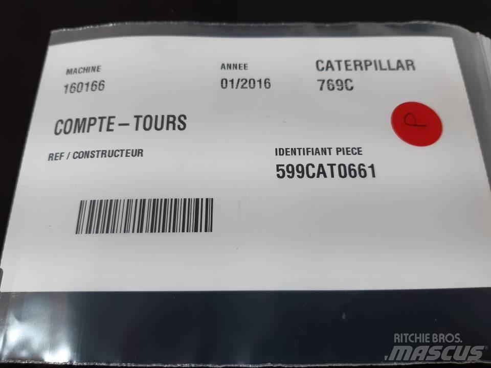 CAT 769C Cabines e interior máquinas construção