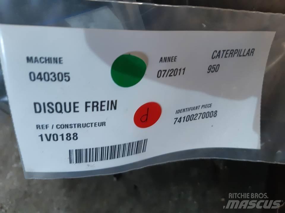 CAT 950 Rastos, correntes e material rodante
