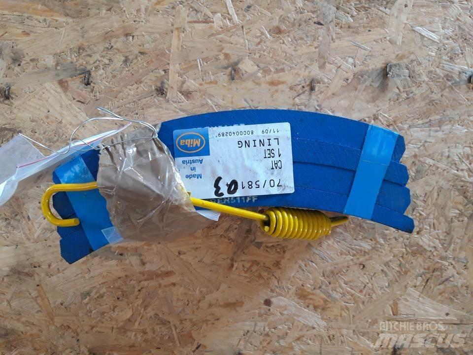 CAT 966D Rastos, correntes e material rodante