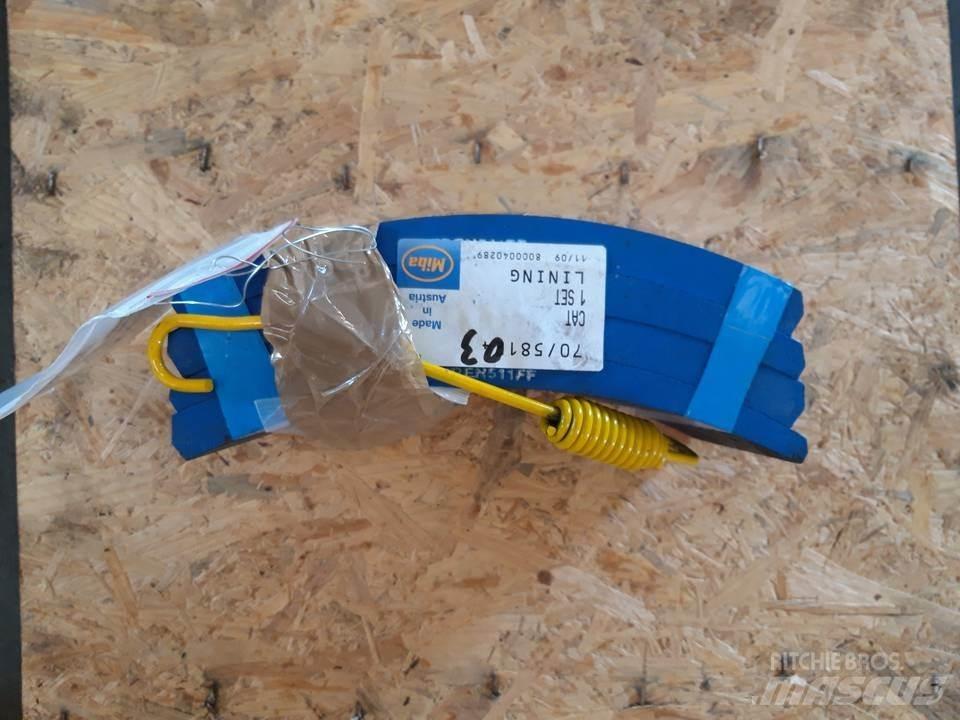 CAT 966D Rastos, correntes e material rodante