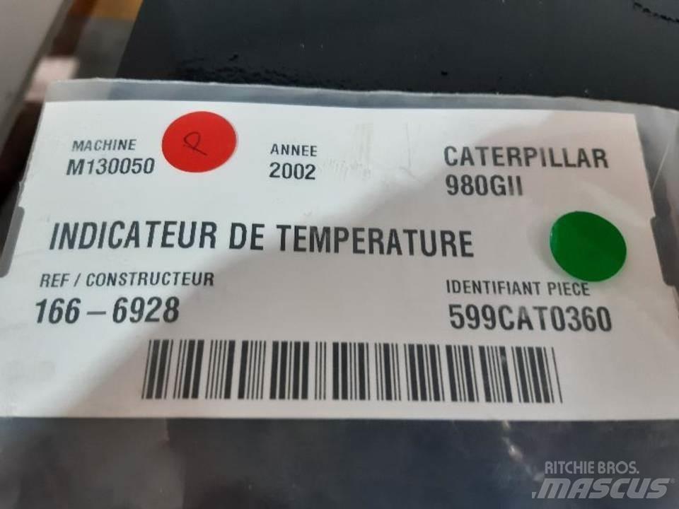 CAT 980GII Cabines e interior máquinas construção