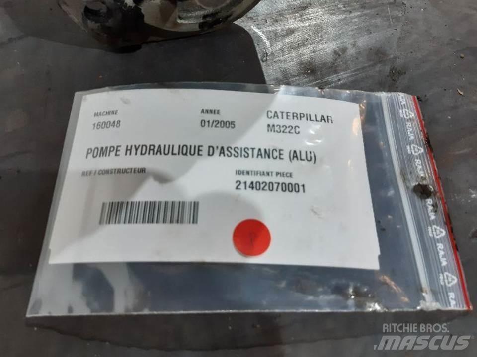 CAT M322C Hidráulica