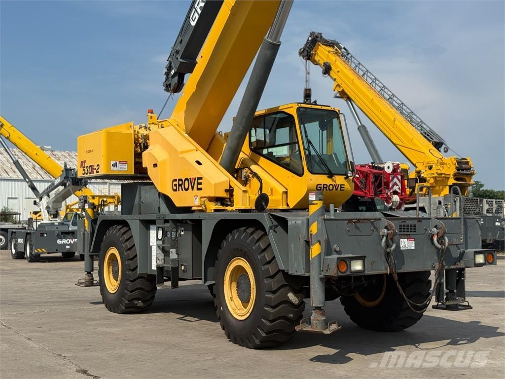 Grove RT530E Gruas Fora-de-estrada