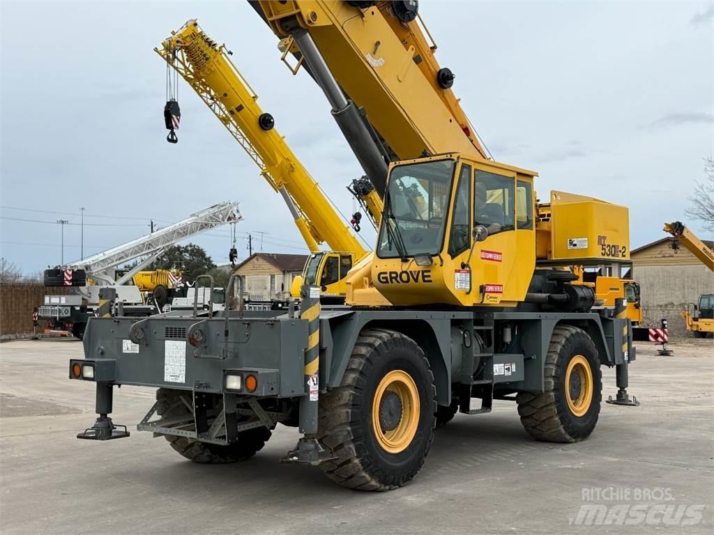 Grove RT530E-2 Gruas Fora-de-estrada