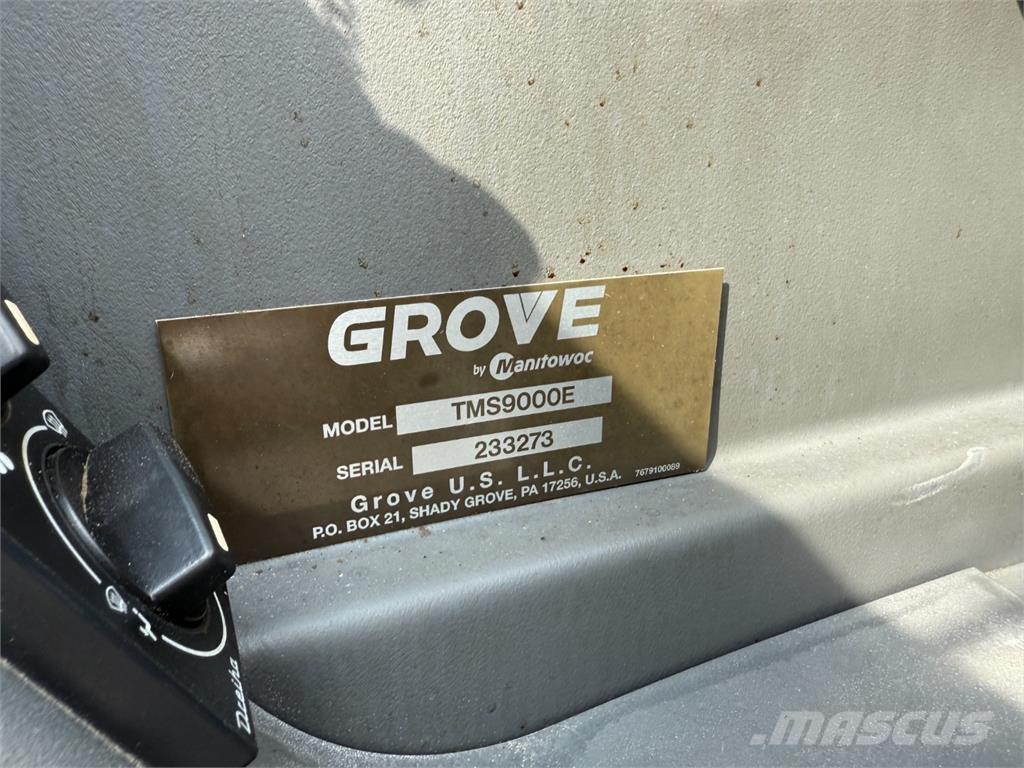 Grove TMS9000E Gruas Todo terreno