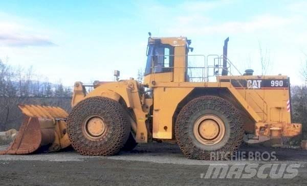 CAT 990 Pás carregadoras de rodas