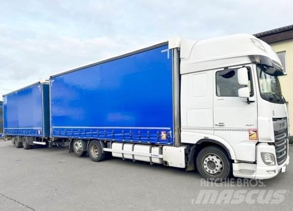 DAF XF 106.480 +Panav Camiões estrado/caixa aberta