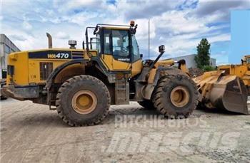 Komatsu 470 Pás carregadoras de rodas