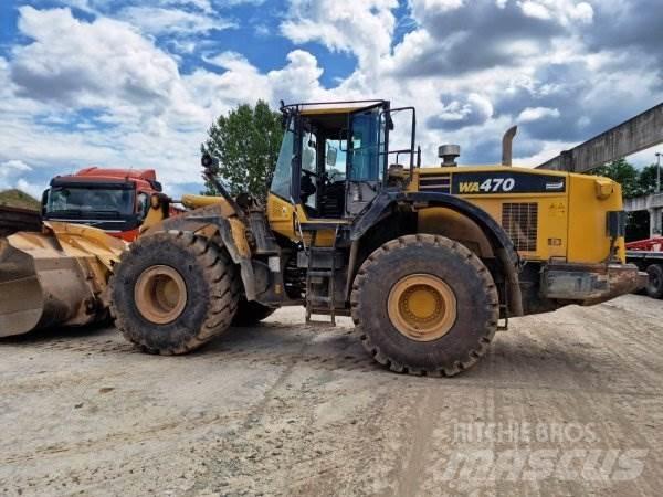 Komatsu 470 Pás carregadoras de rodas