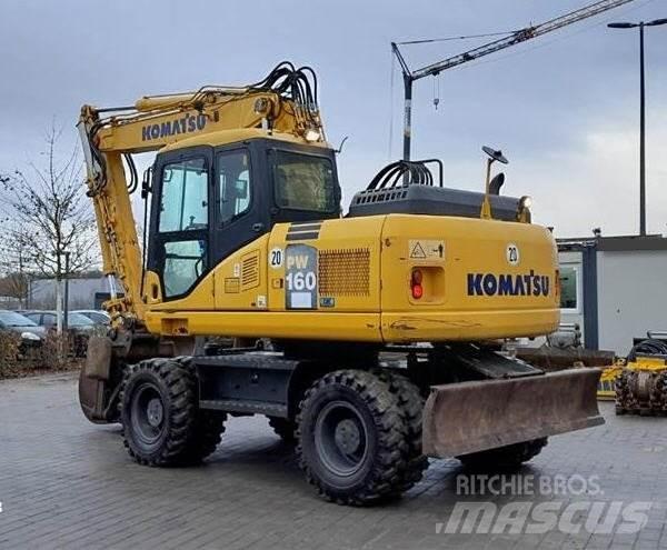 Komatsu PW 160-7E0 Escavadoras de rodas