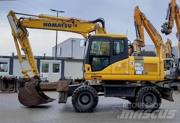 Komatsu PW 160-7E0 Escavadoras de rodas