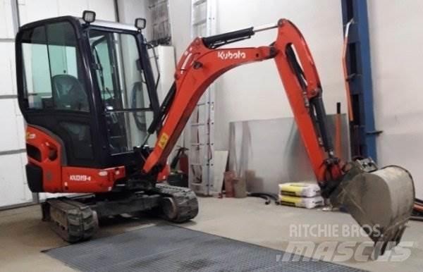 Kubota KX 019-4 Mini Escavadoras <7t