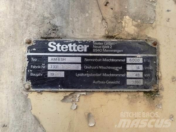 Stetter AM 6 SH Camiões de betão