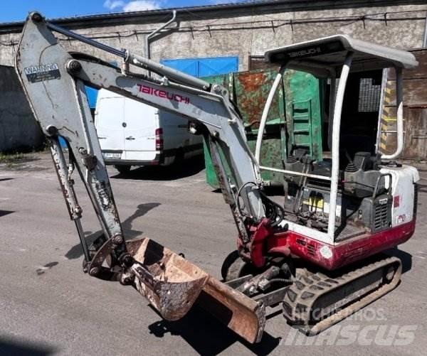 Takeuchi TB 016 Mini Escavadoras <7t