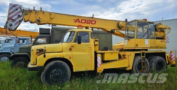 Tatra 148 +ČKD - AD 20 Camiões grua