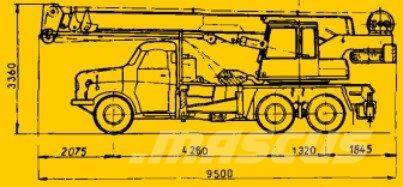 Tatra 148 +ČKD - AD 20 Camiões grua