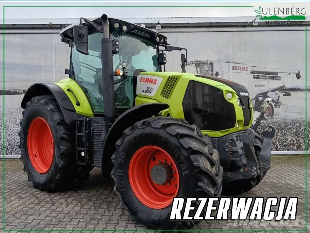 CLAAS Axion 850 CIS Tratores Agrícolas usados