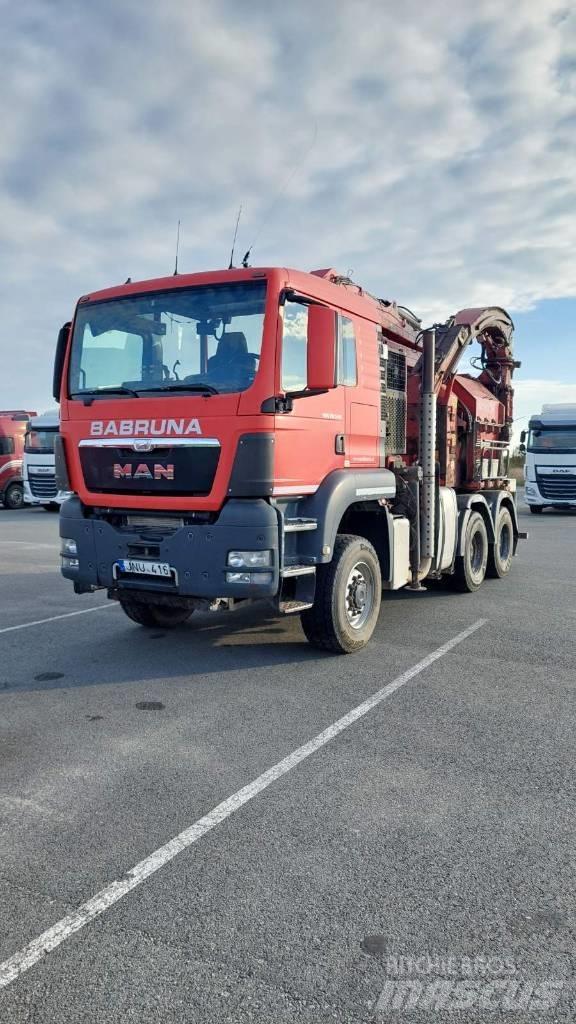 MAN TGS 26.540 6X6 Estilhaçadoras florestais