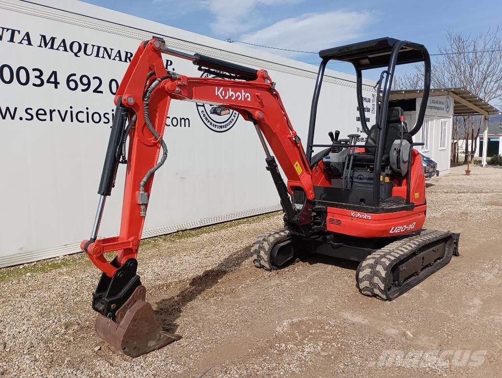 Kubota U 20-3 Mini Escavadoras <7t