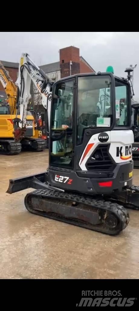 Bobcat E 27 Z Mini Escavadoras <7t