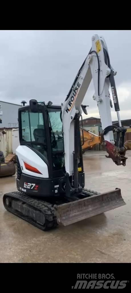 Bobcat E 27 Z Mini Escavadoras <7t