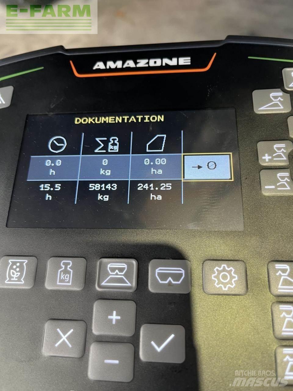 Amazone za-v 2000 Espalhadores de minério
