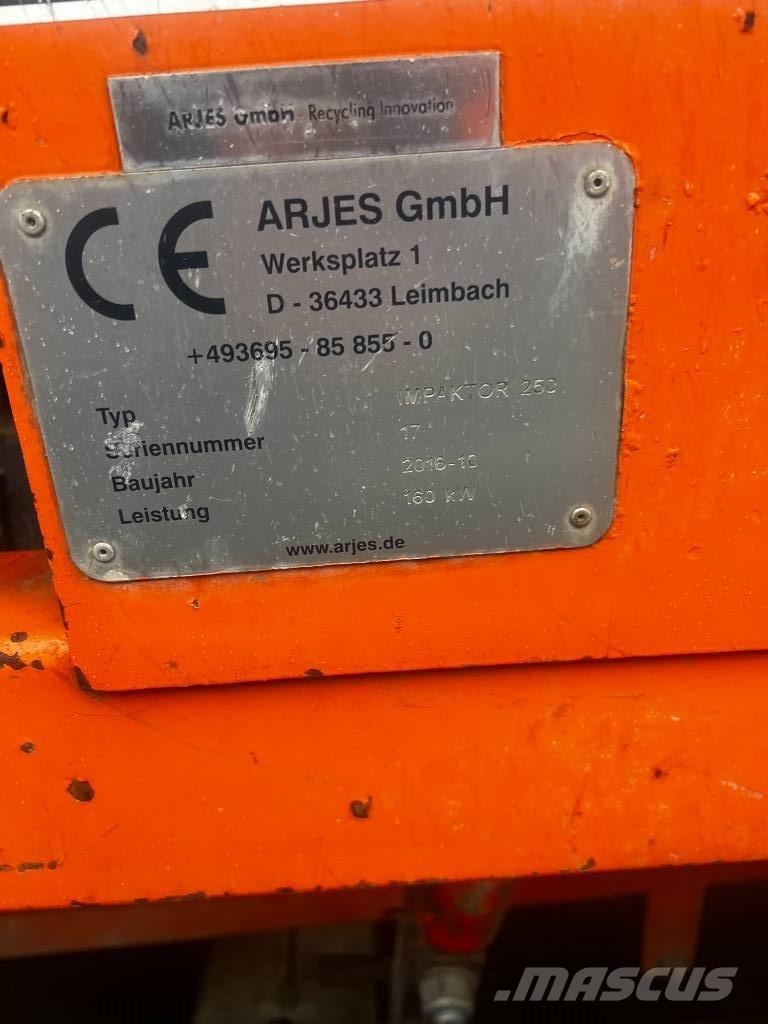 Arjes Impaktor 250 Britadores móveis